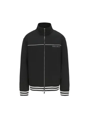 Black & White Retro Patchwork School Uniform Jacket