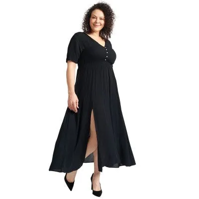 Black Maxi Dress | Plus Size