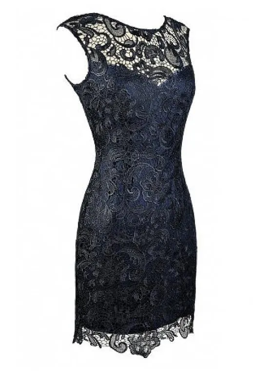 Black Short Sheath Homecoming Dress
