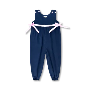 Blair Romper - Princeton Navy