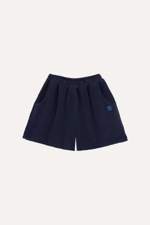 Blue Terry Kids Short