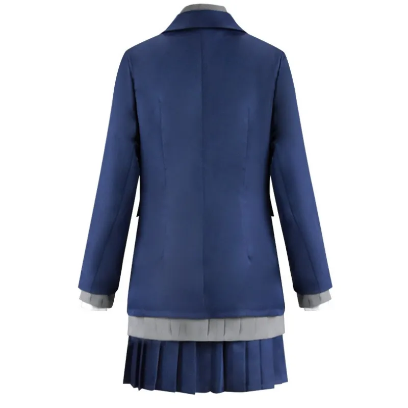 Boku No Kokoro No Yabai Yatsu Yamada Anna Blue School Uniform Cosplay Costume