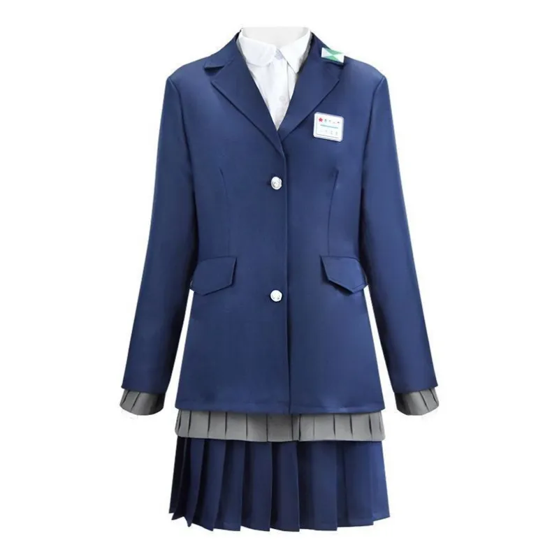 Boku No Kokoro No Yabai Yatsu Yamada Anna Blue School Uniform Cosplay Costume