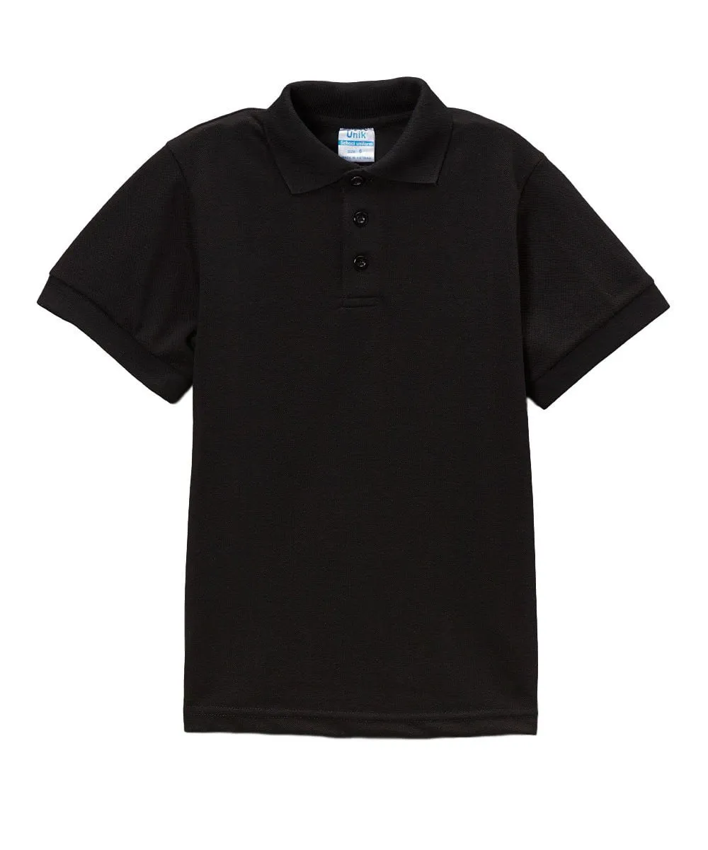 Boys Uniform Polo Shirt Black