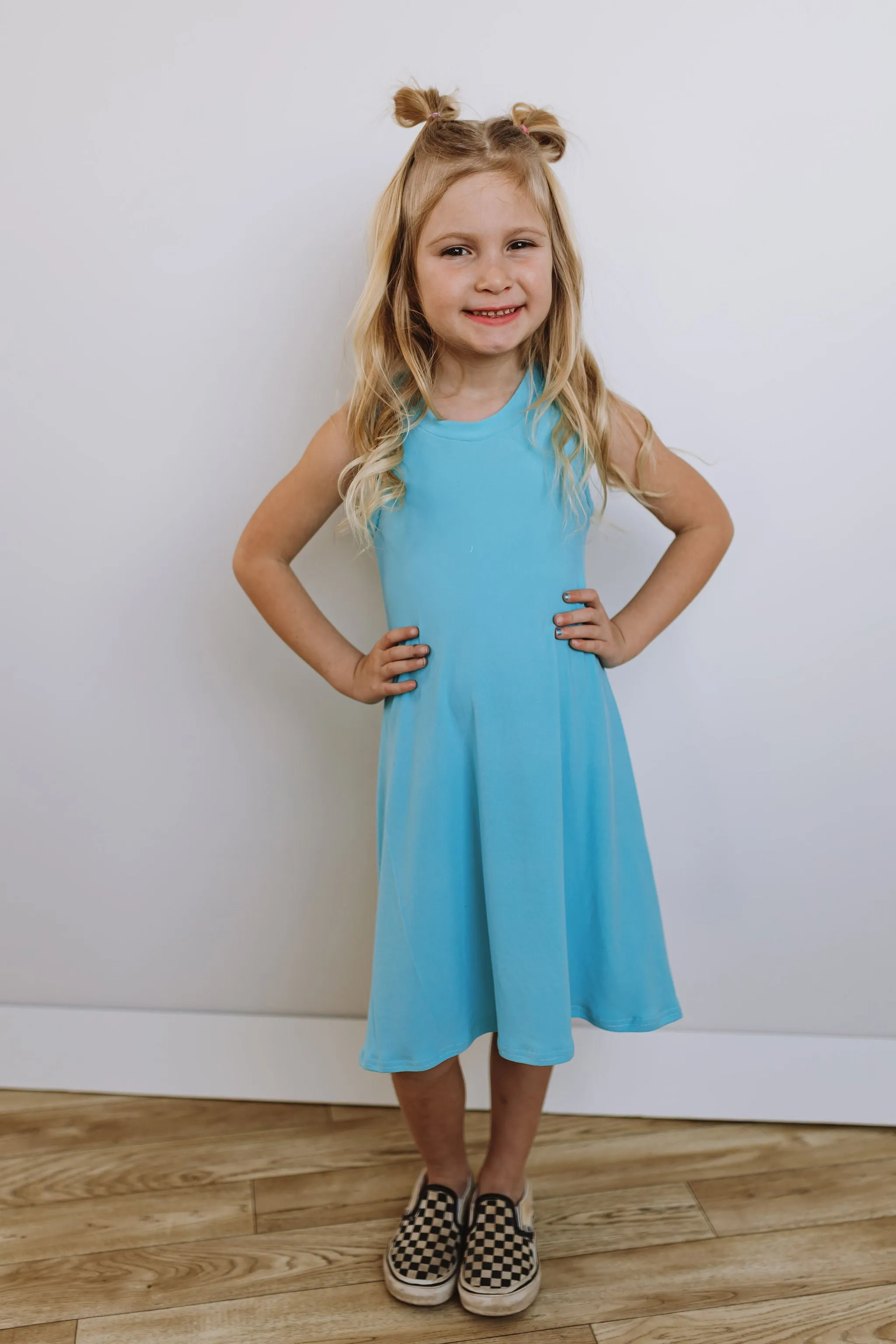Bright Blue • Racerback Dress
