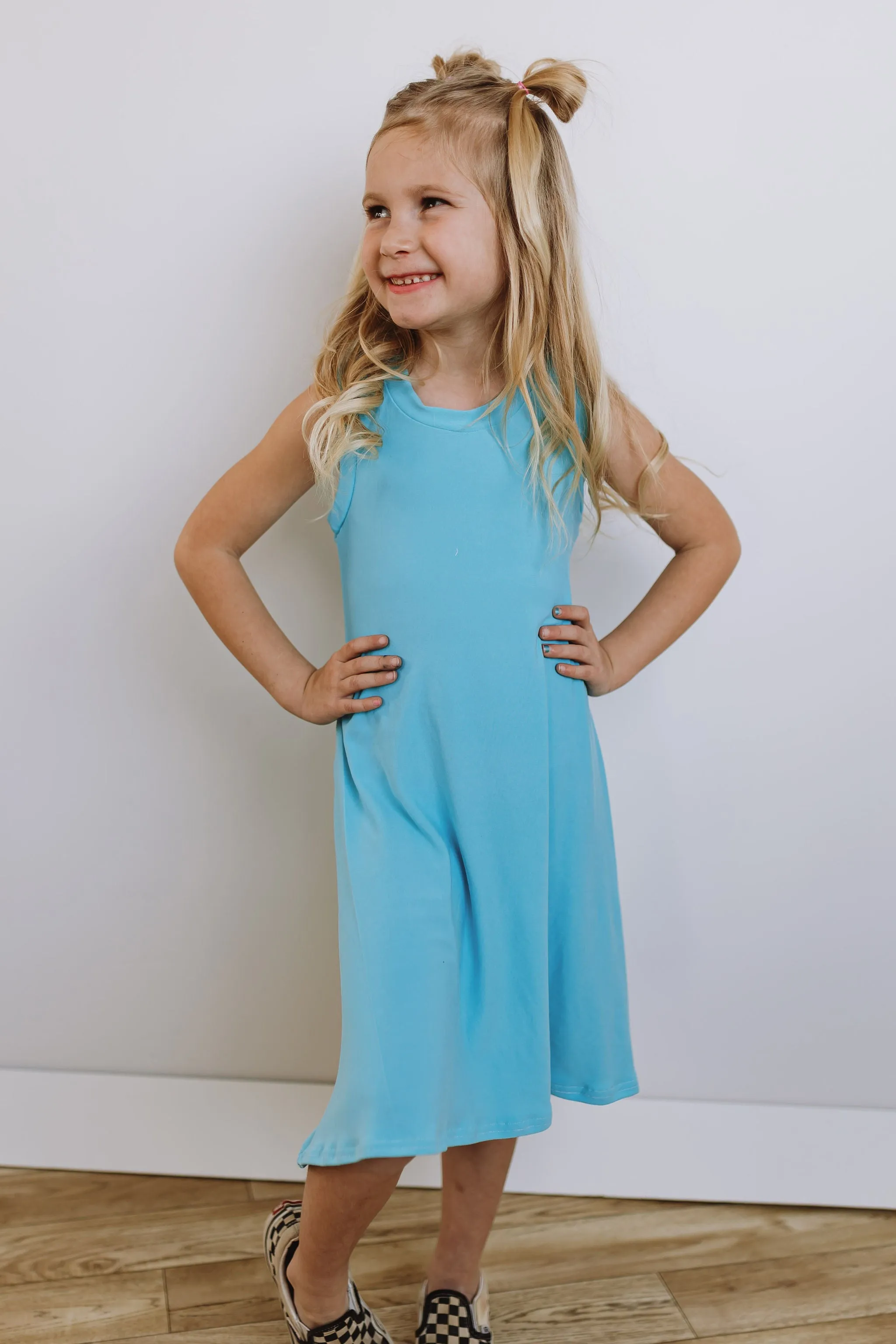 Bright Blue • Racerback Dress