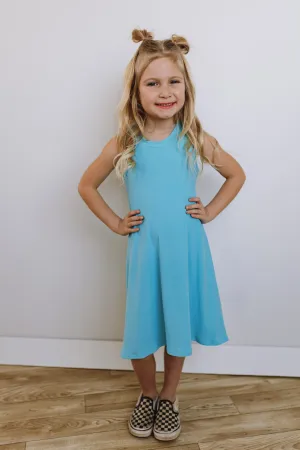Bright Blue • Racerback Dress