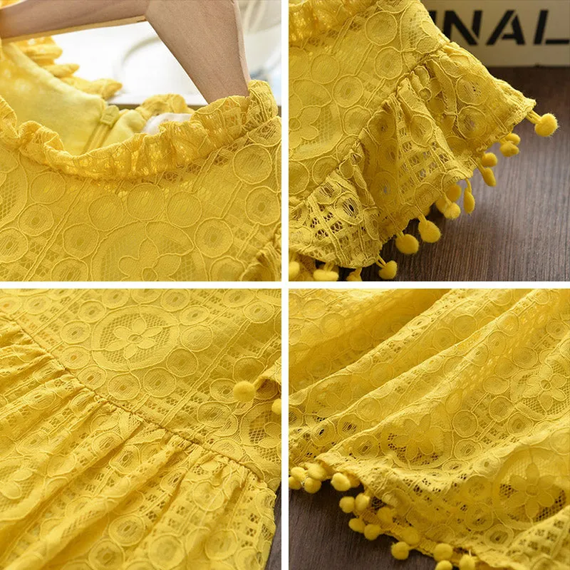 Bright Yellow Summer Dress