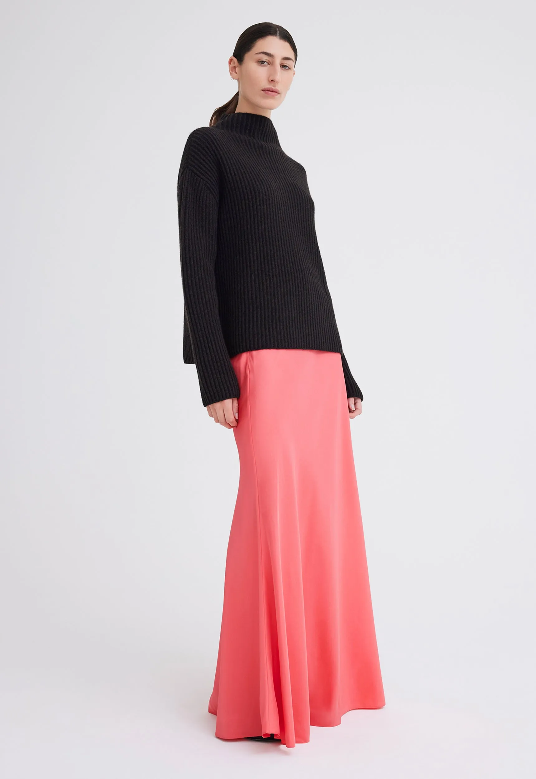 Brill Wool Cashmere Sweater - Volcanic Brown