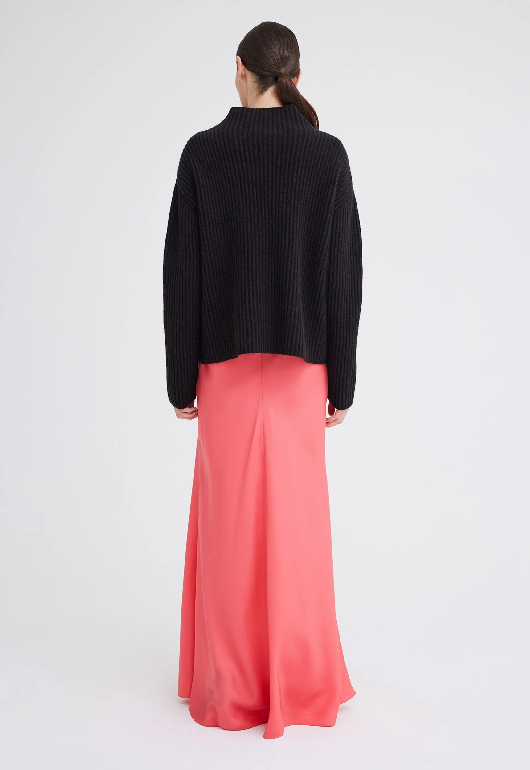 Brill Wool Cashmere Sweater - Volcanic Brown