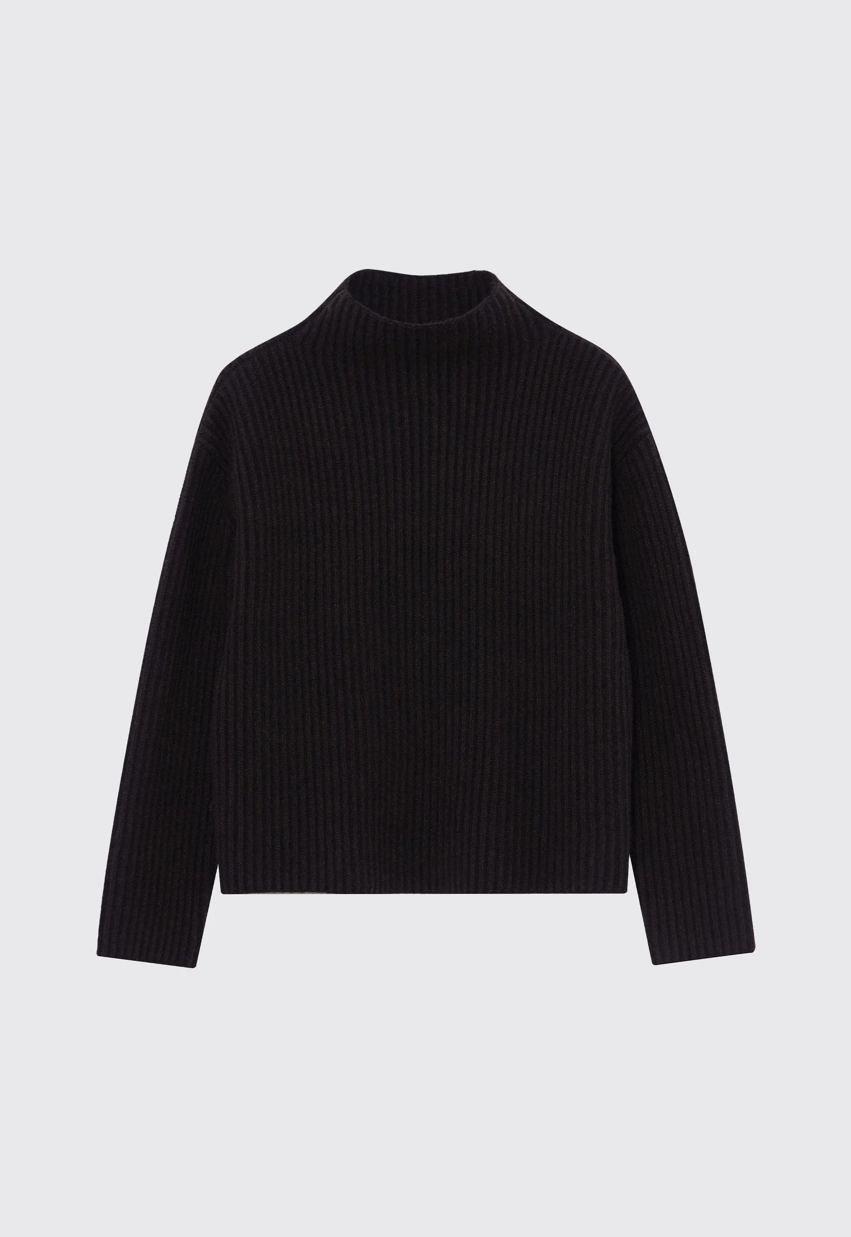 Brill Wool Cashmere Sweater - Volcanic Brown