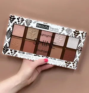 Bronzer & Highlighter Palette