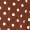 Brown Polka Dot Wrap Dress