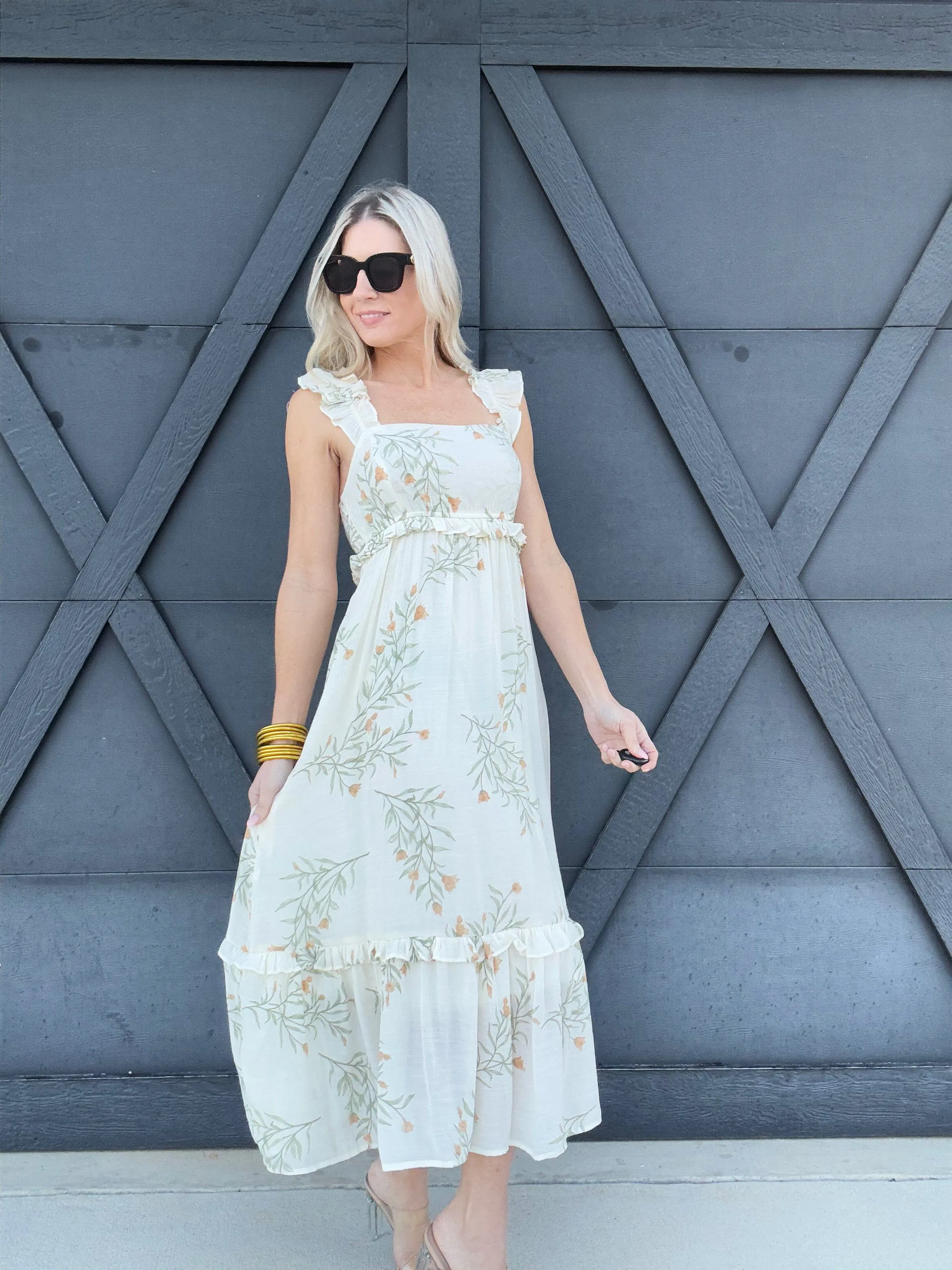 Brunch Maxi Dress In Ivory