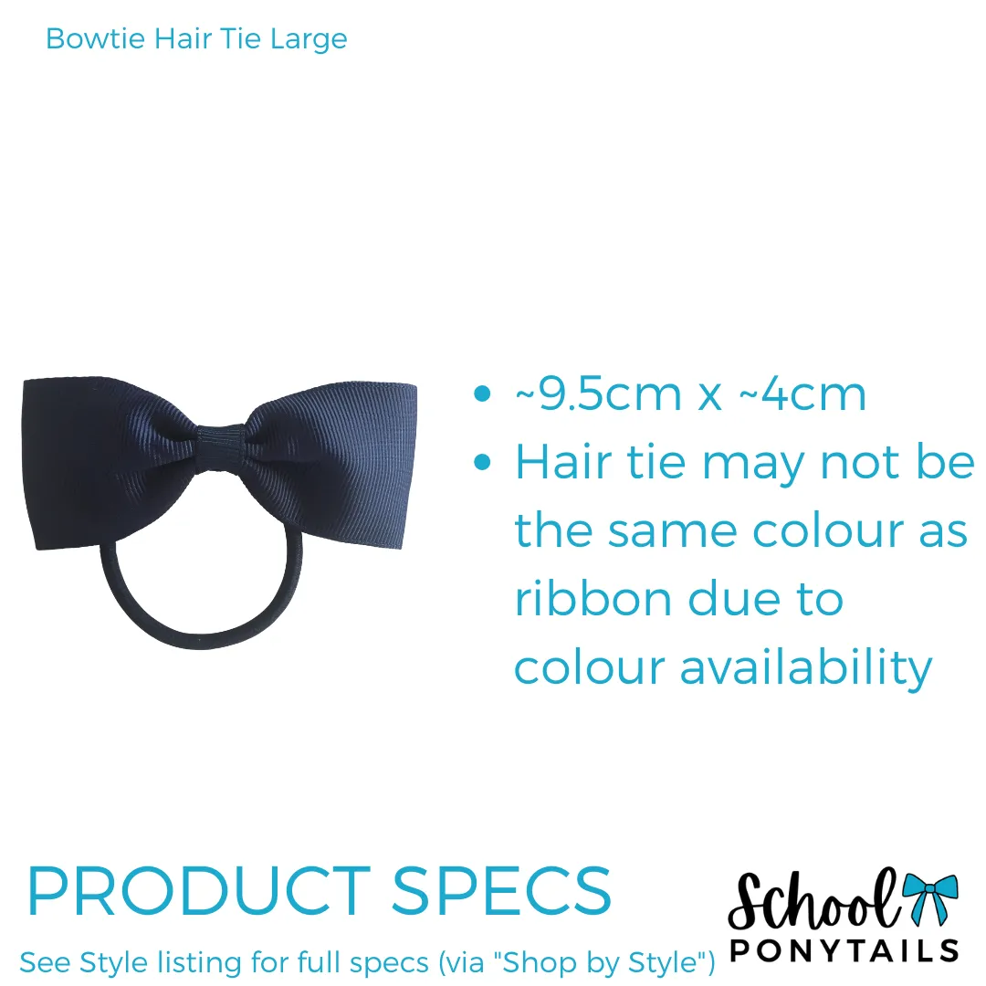 Burgundy & Light Grey Hair Accessories