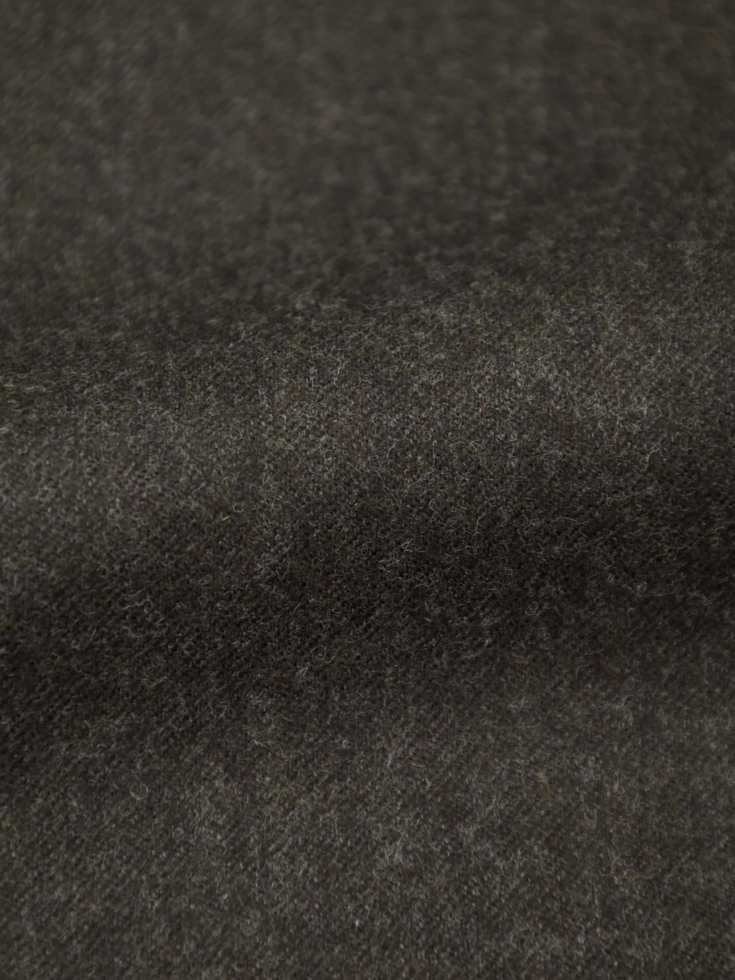 Canali Chocolate Brown Wool Flannel Winter Suit
