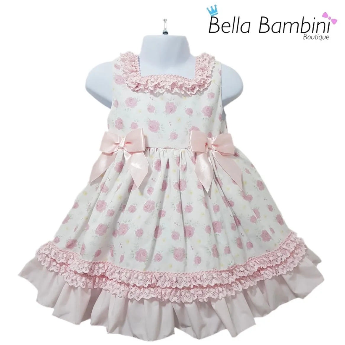 Ceyber Older Girls Pink Floral Dress