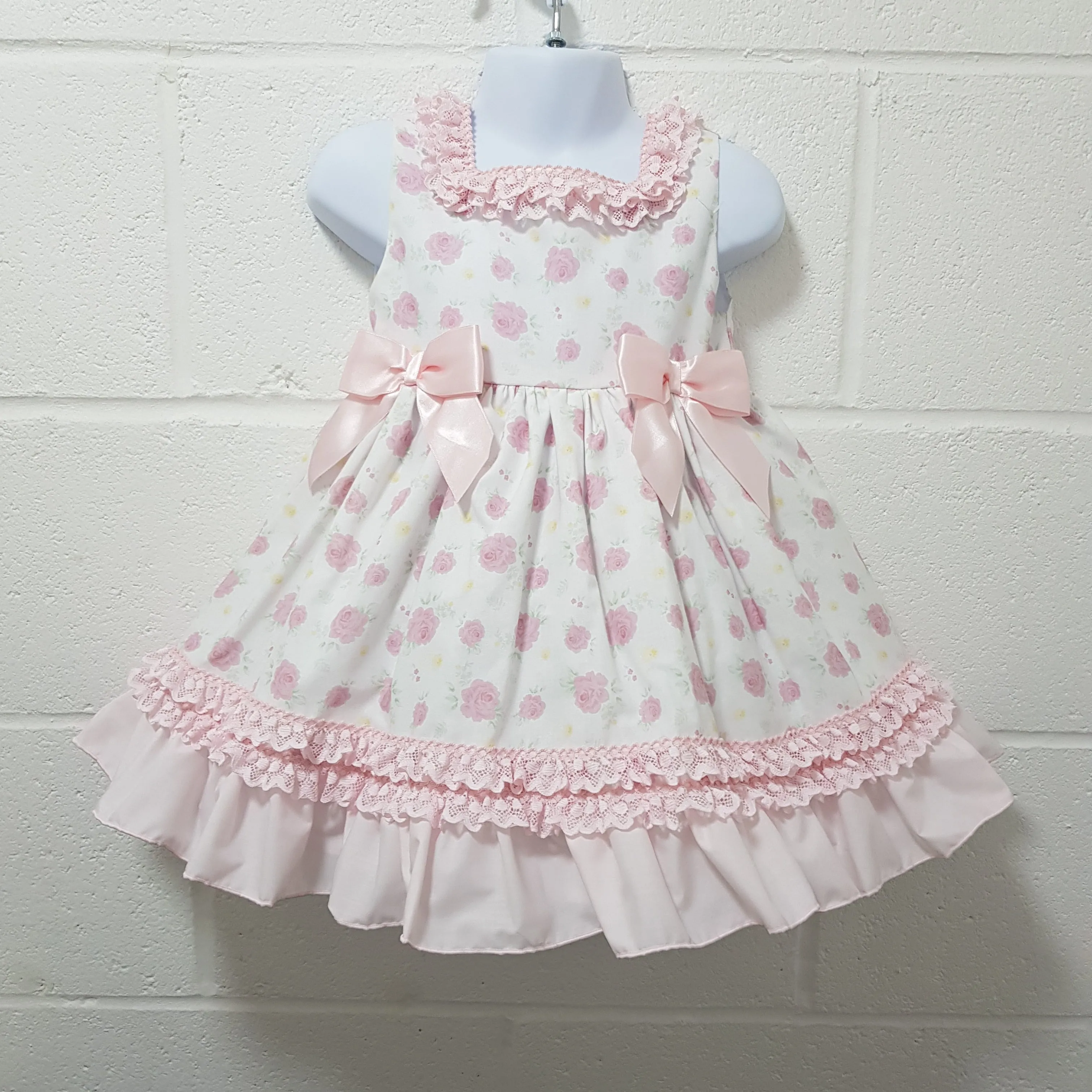 Ceyber Older Girls Pink Floral Dress