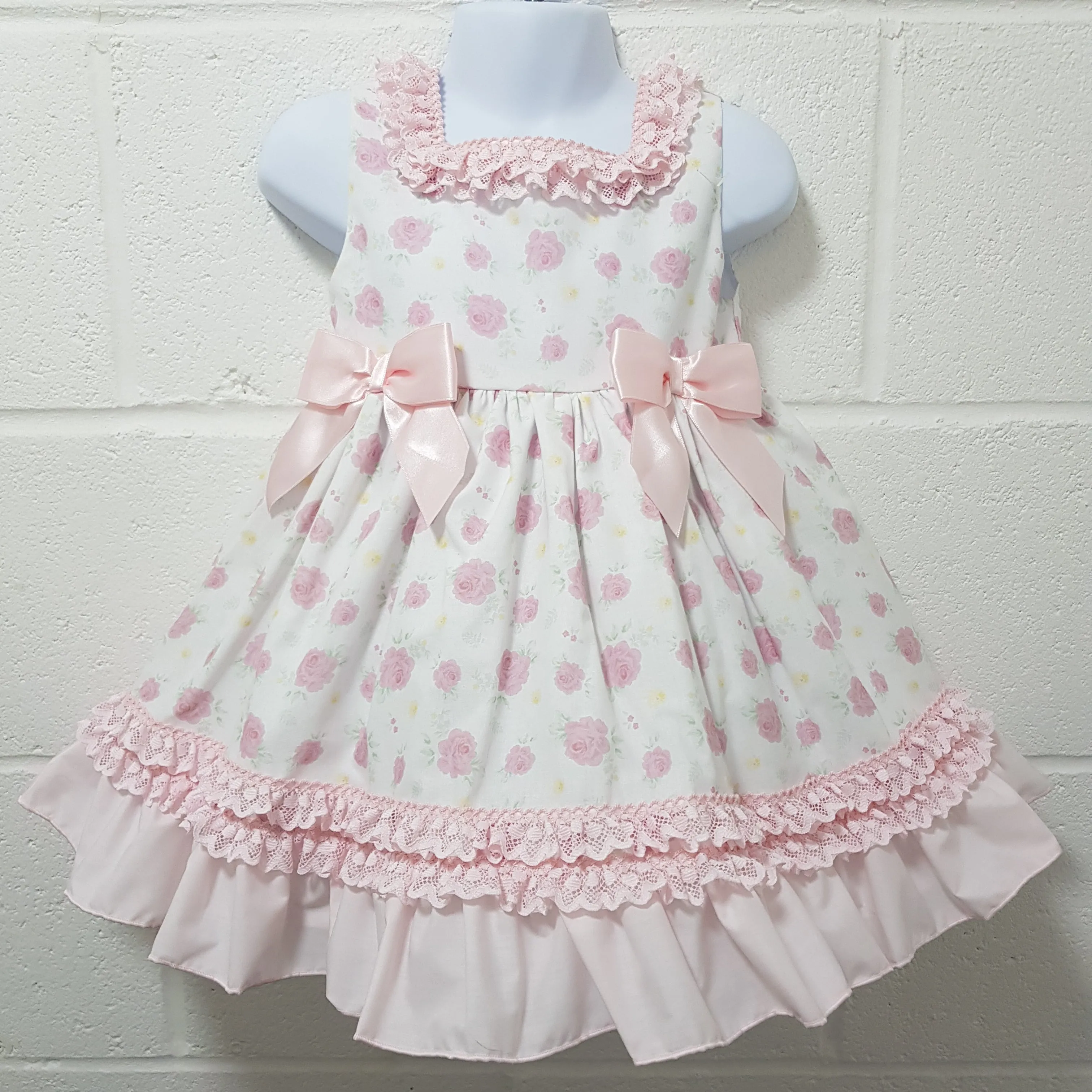 Ceyber Older Girls Pink Floral Dress