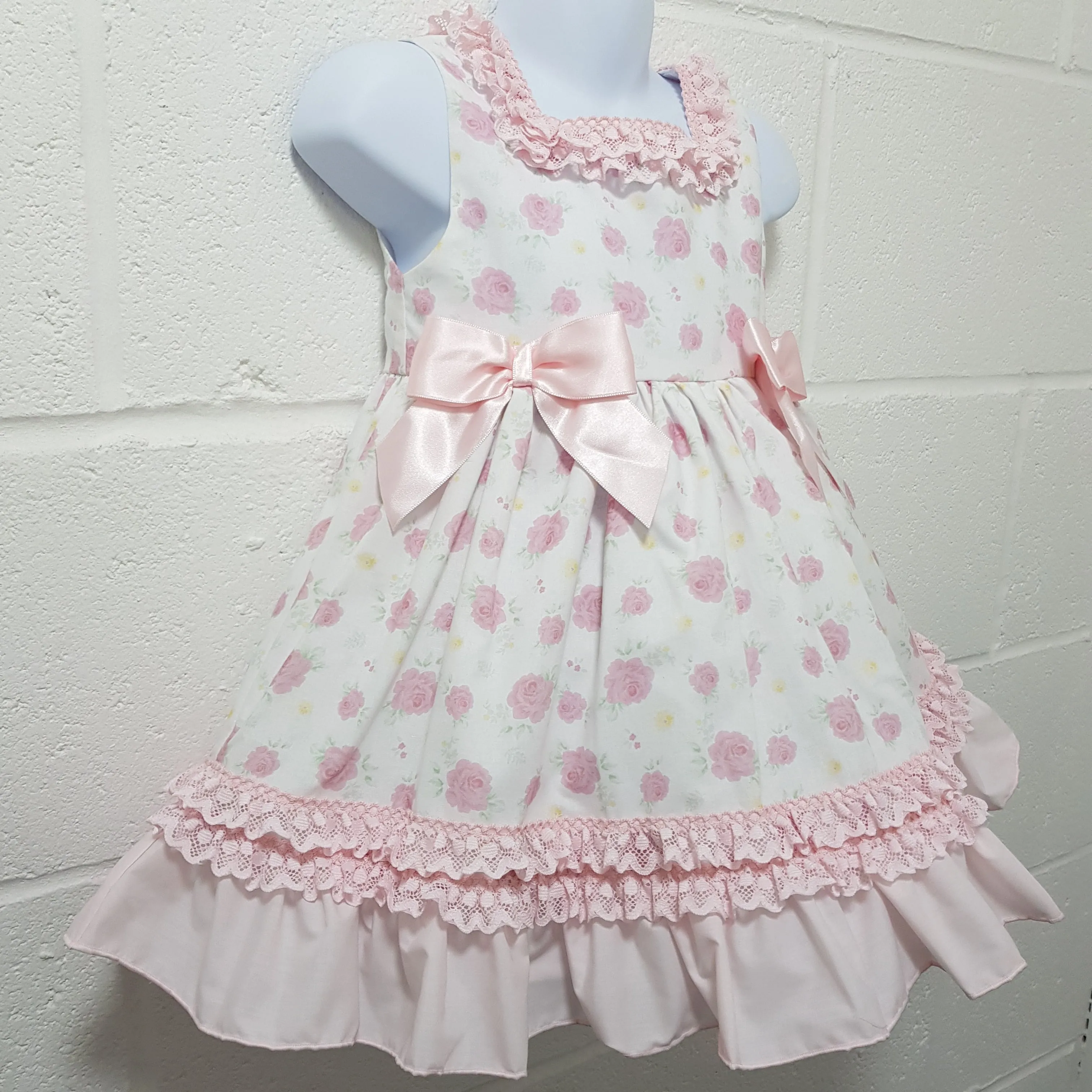 Ceyber Older Girls Pink Floral Dress