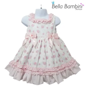 Ceyber Older Girls Pink Floral Dress