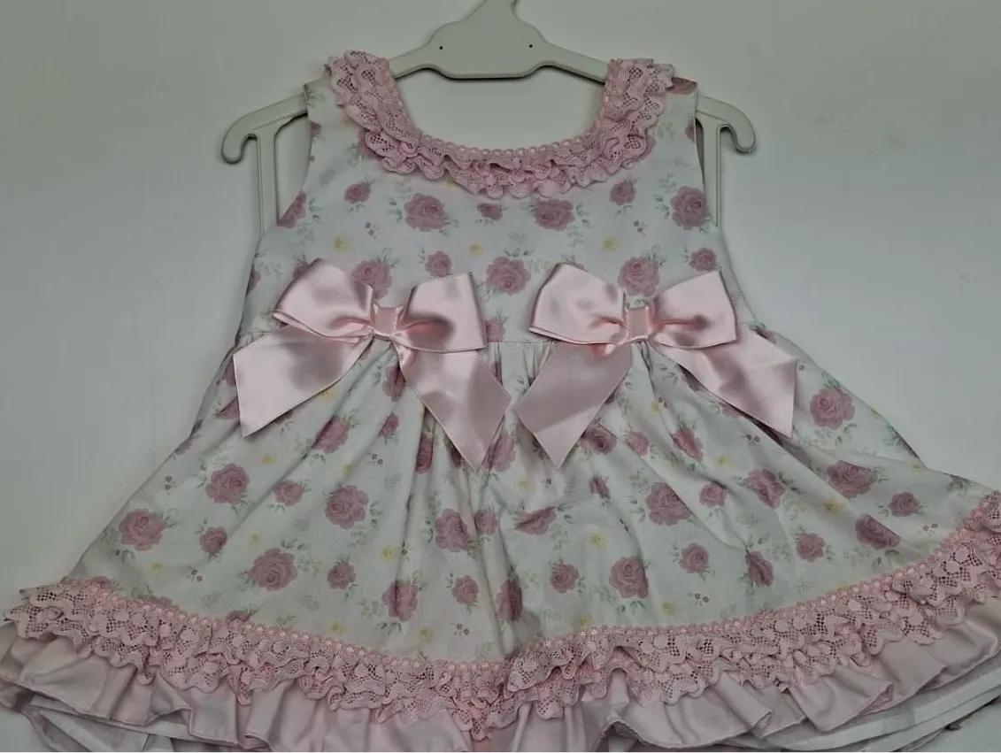 Ceyber Older Girls Pink Floral Dress