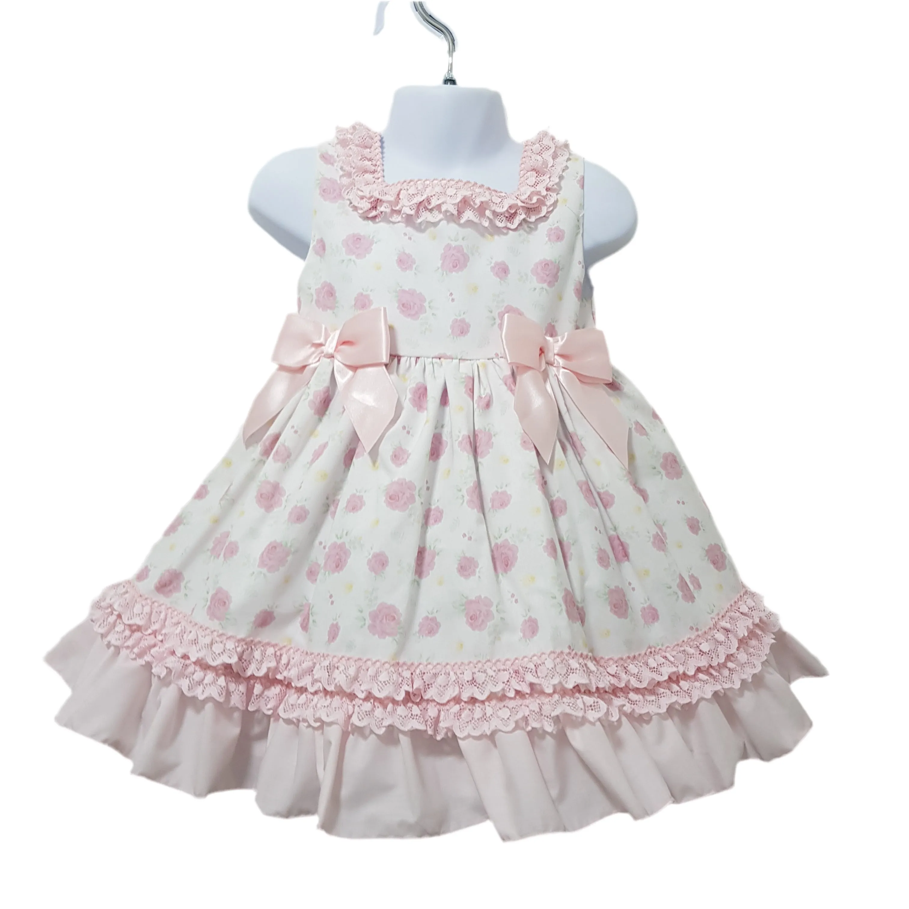 Ceyber Older Girls Pink Floral Dress