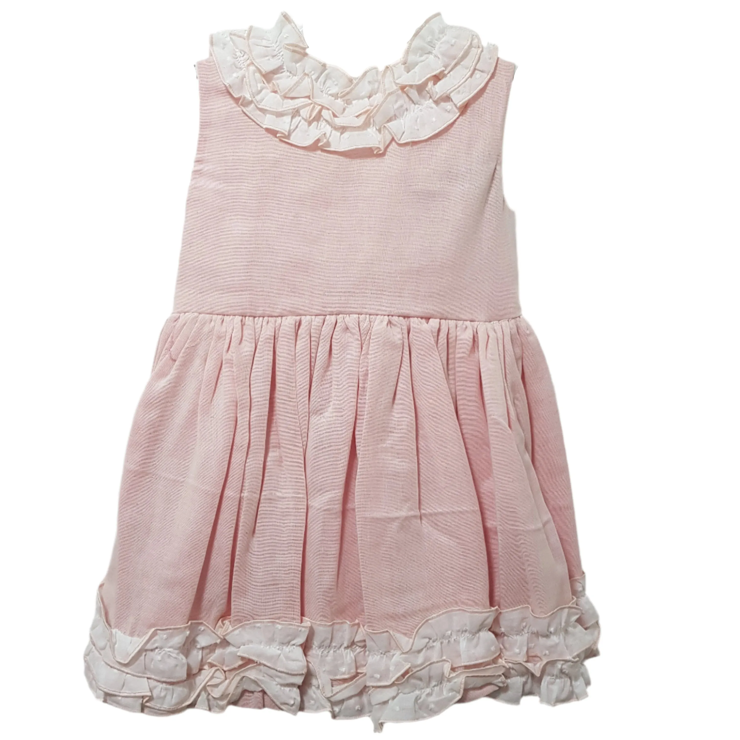 Ceyber Older Girls Pink Frill Dress