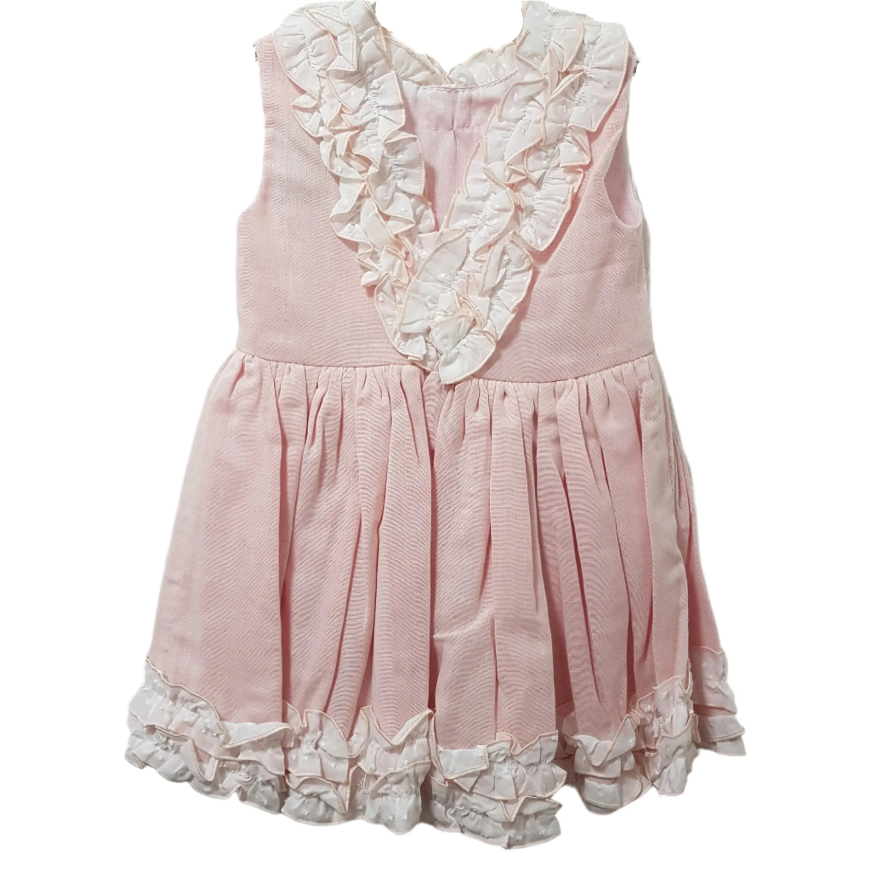 Ceyber Older Girls Pink Frill Dress