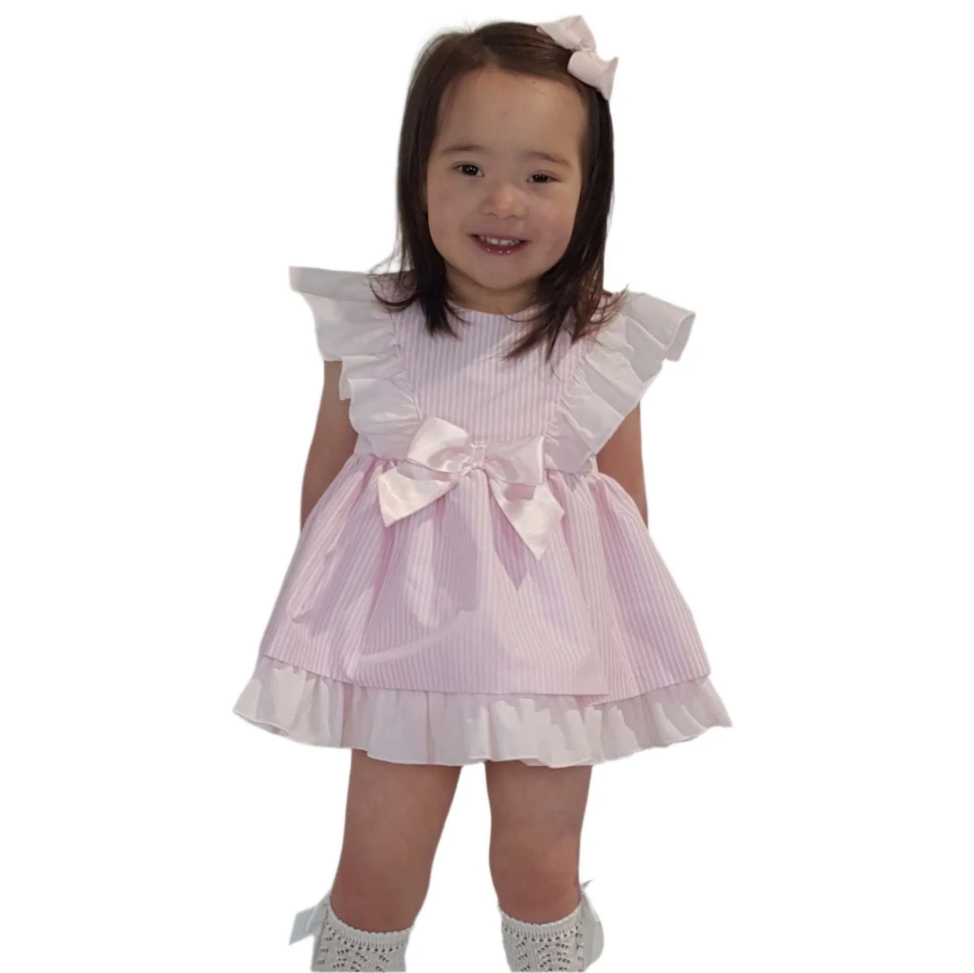 Ceyber Pink Stripe Dress Collection