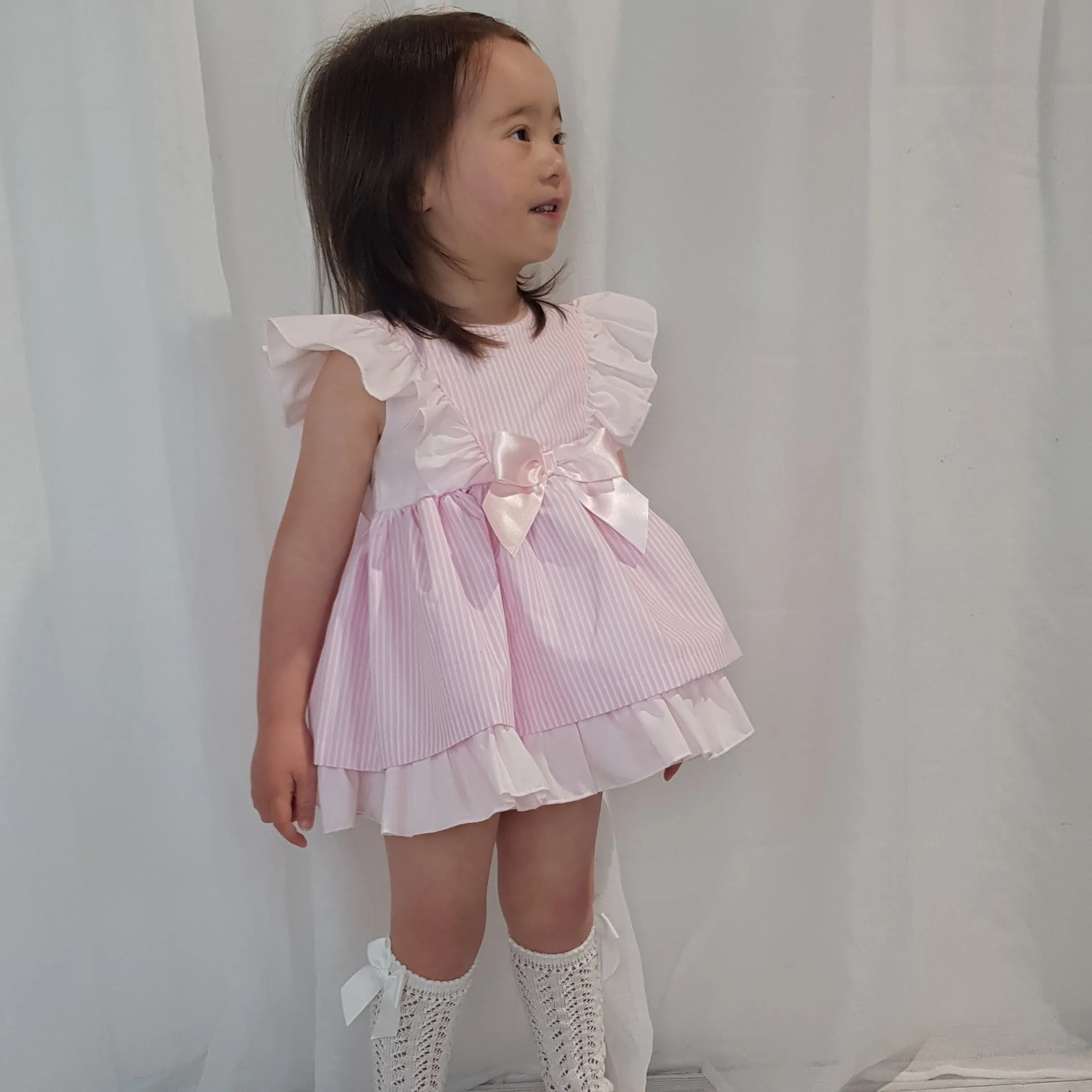 Ceyber Pink Stripe Dress Collection