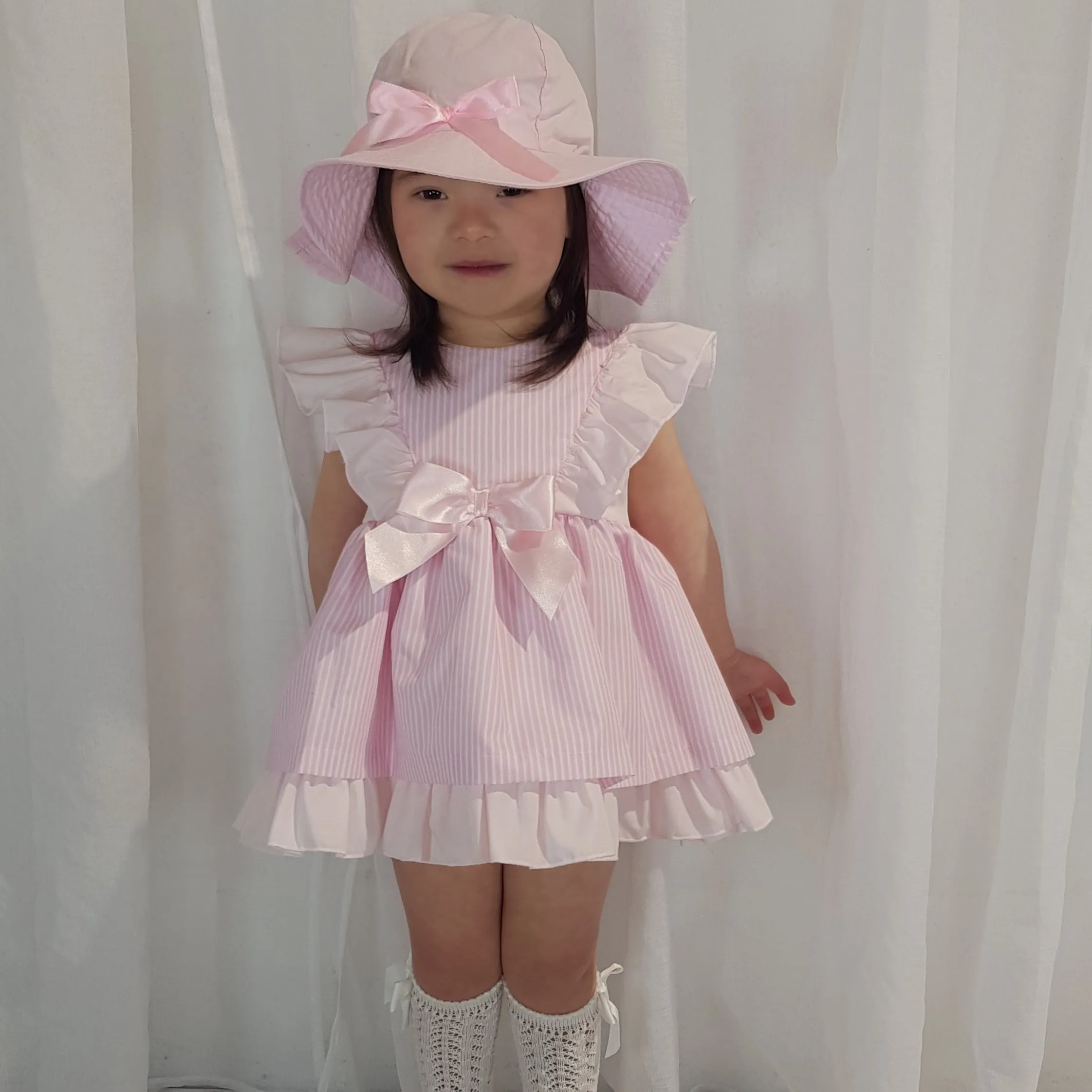 Ceyber Pink Stripe Dress Collection
