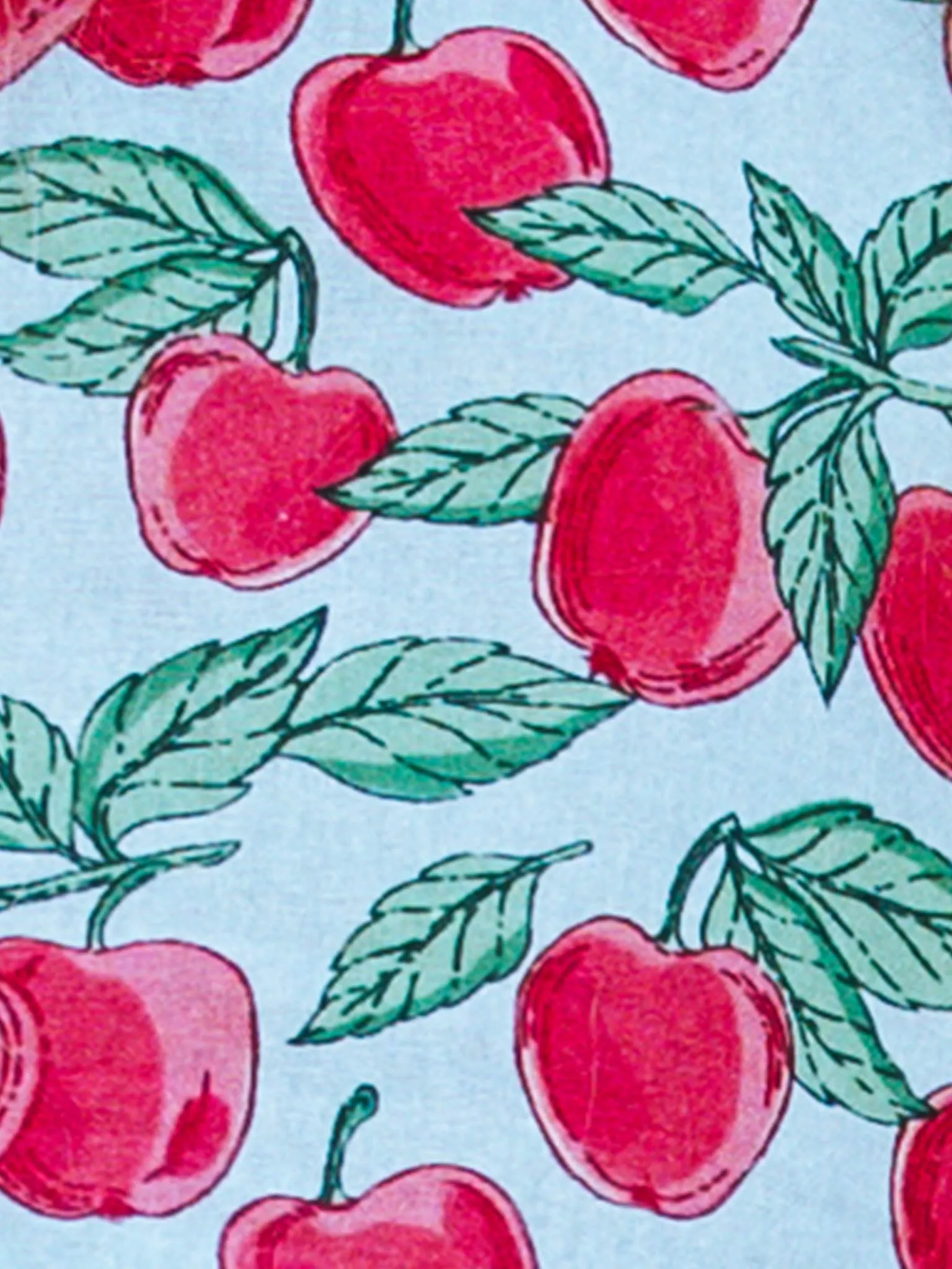 Cherry Heart Pocket Dress