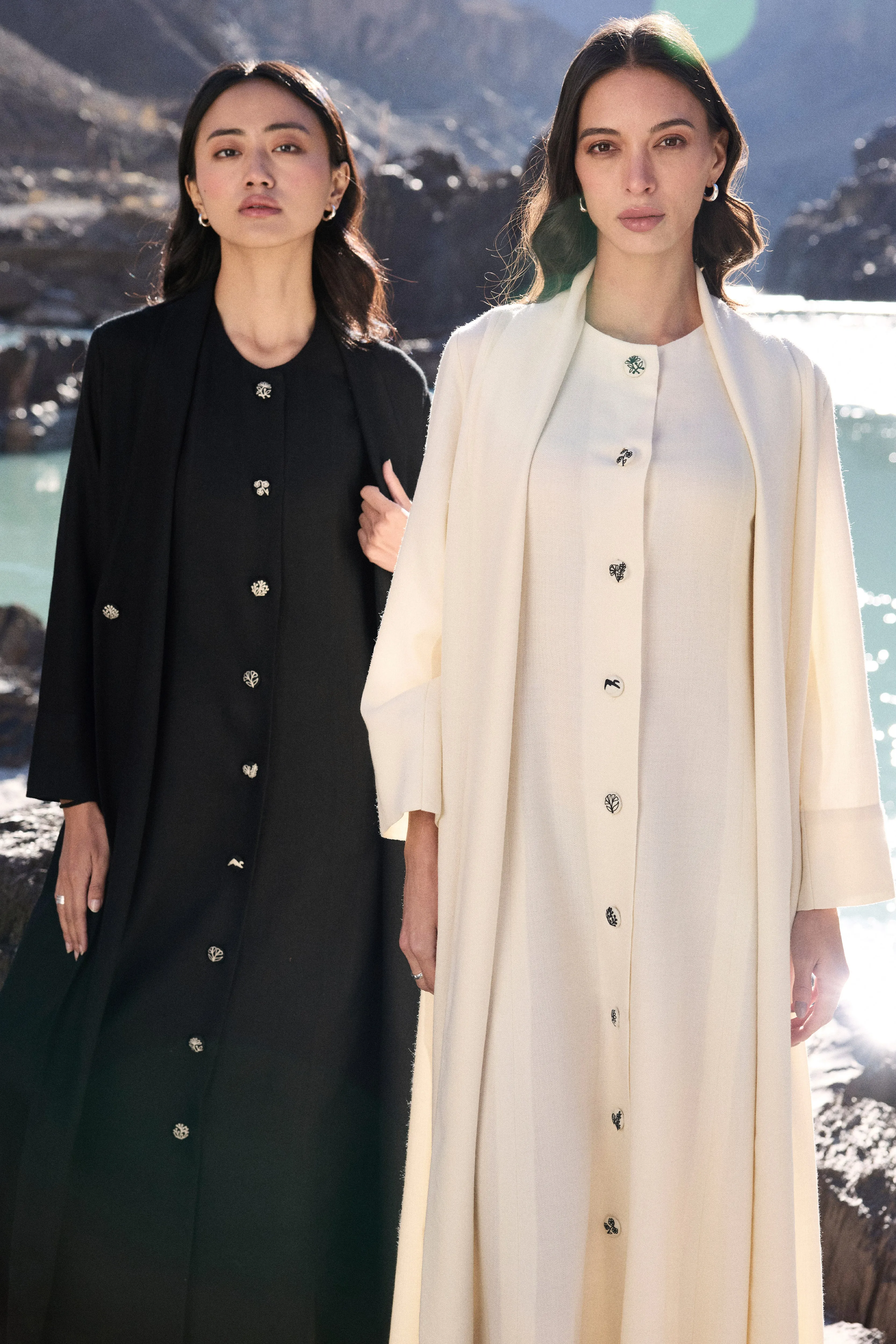 Chilling Woollen Dress (Black)