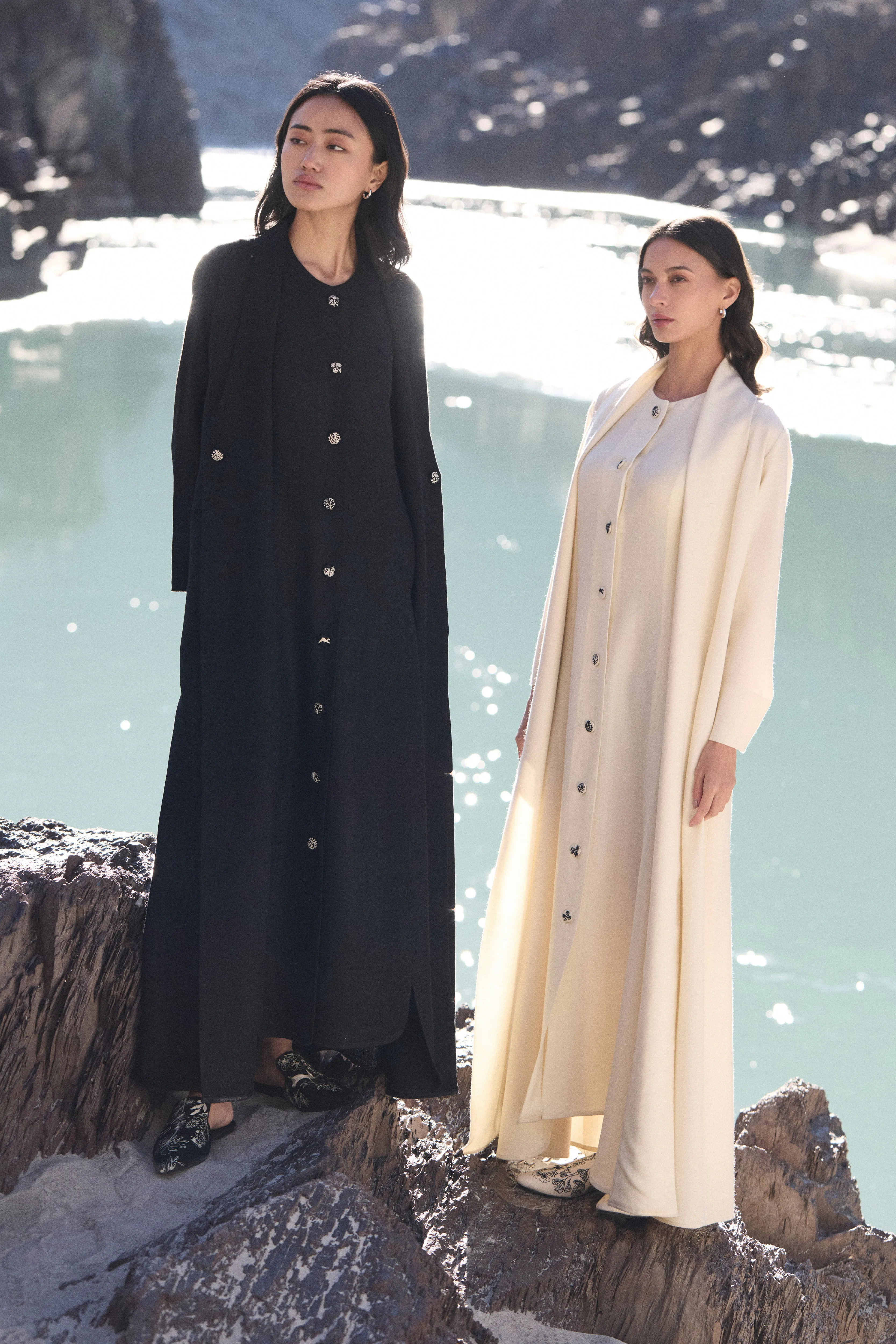 Chilling Woollen Dress (Black)