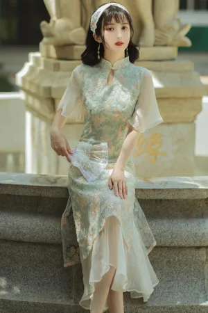 Chinese Style Cheongsam Women Dress