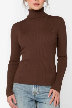Cindy Ribbed Turtleneck