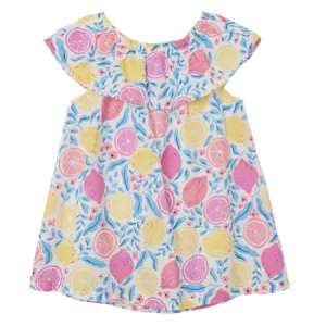 Citrus Print Dress - Retired
