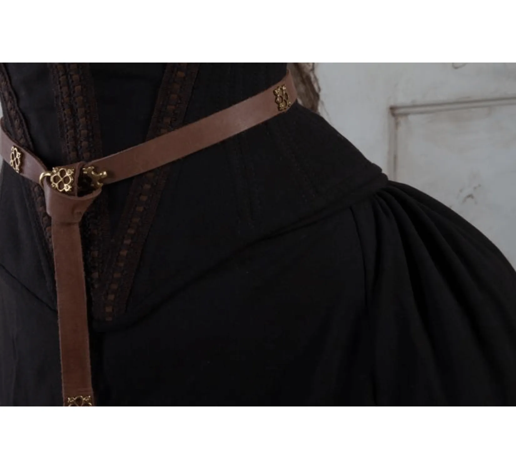Cocoa brown renaissance dress, Spanish Renaissance gown
