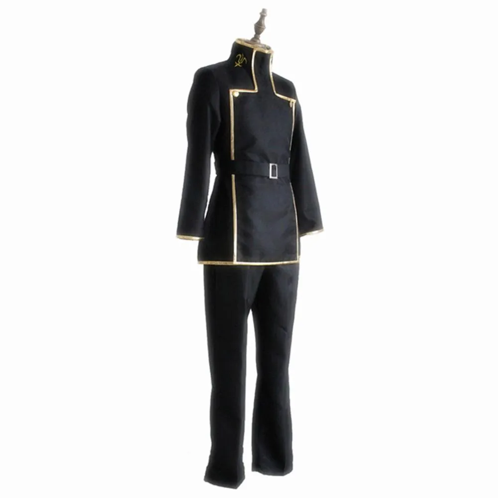 CODE GEASS Lelouch Lamperouge Cosplay Costumes Japanese Anime School Uniform For Boys