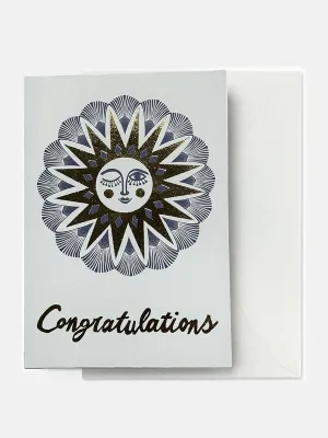 Congratulations Sun Card