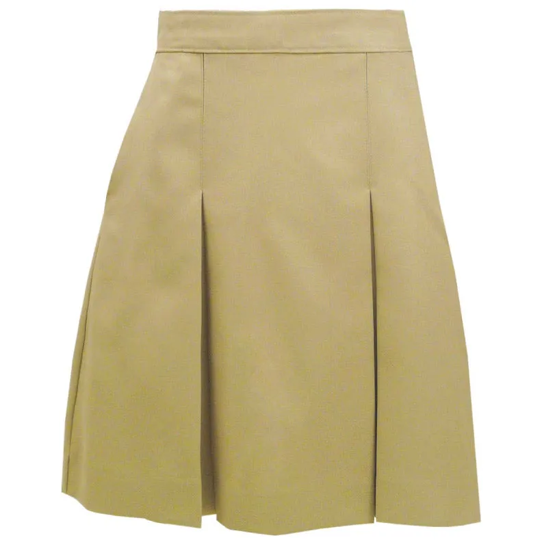 Countryside Christian Academy Junior Girls Cotton Blend Twill School Uniform Skirt (1034BSJ)