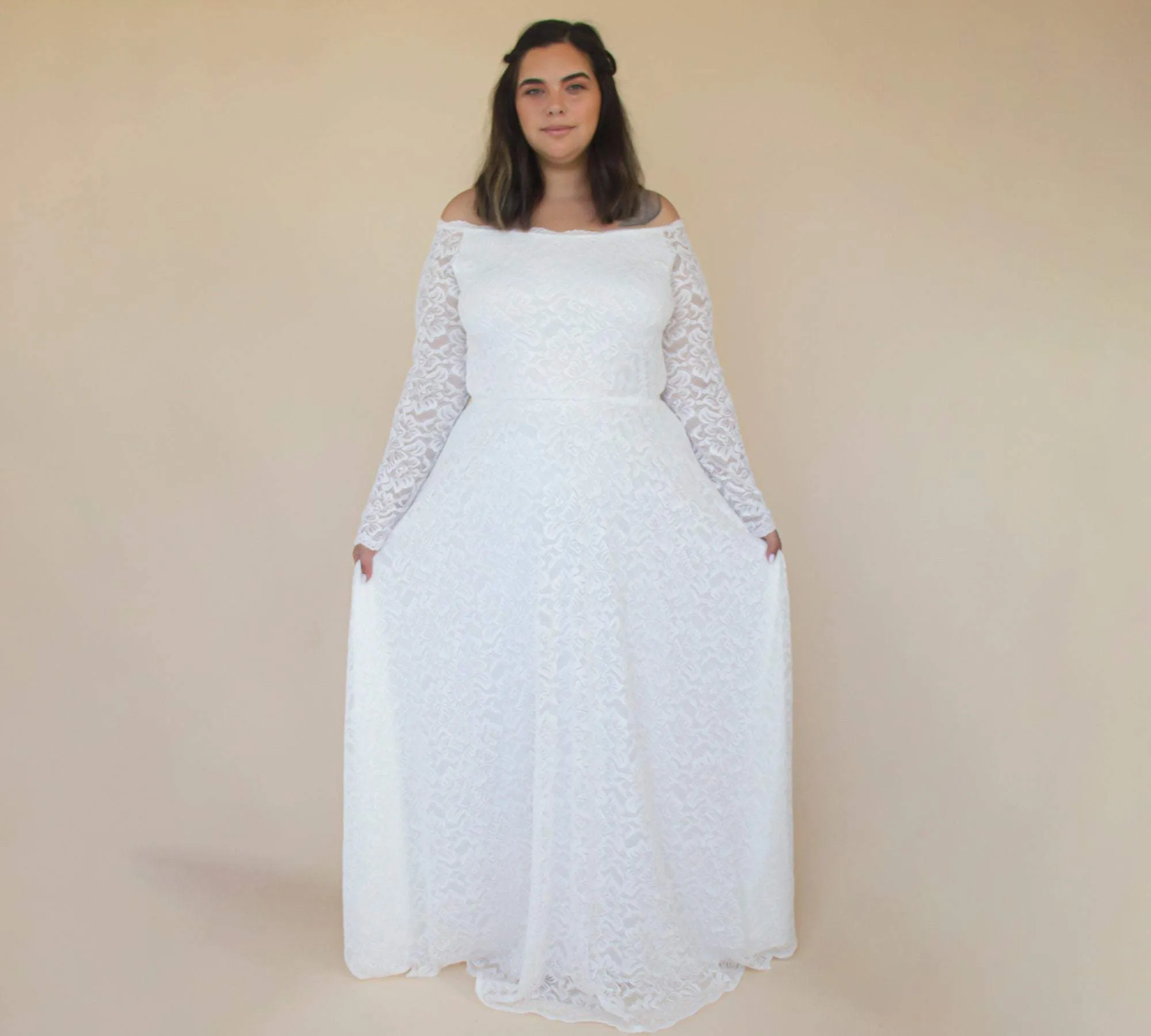 Curvy Lace Dress #1330