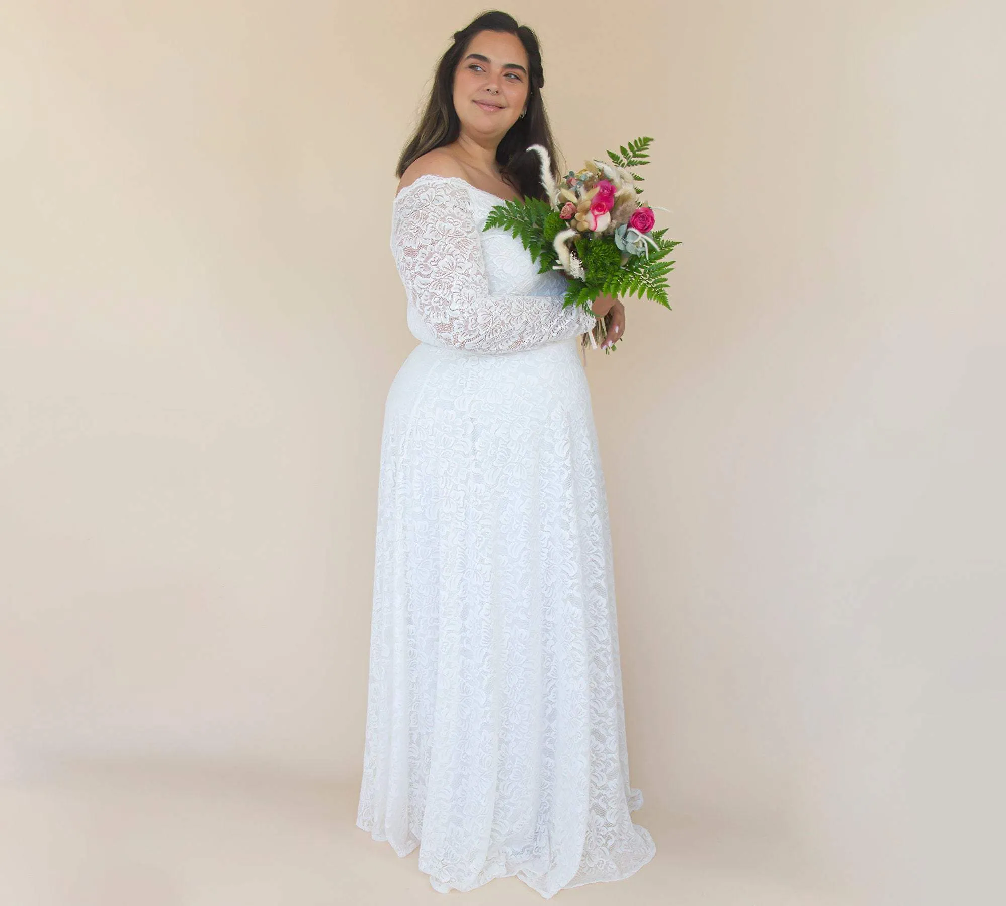 Curvy Lace Dress #1330