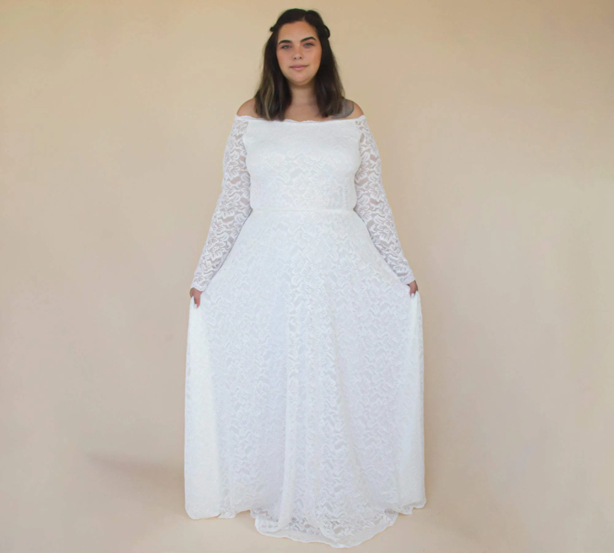 Curvy Lace Dress #1330