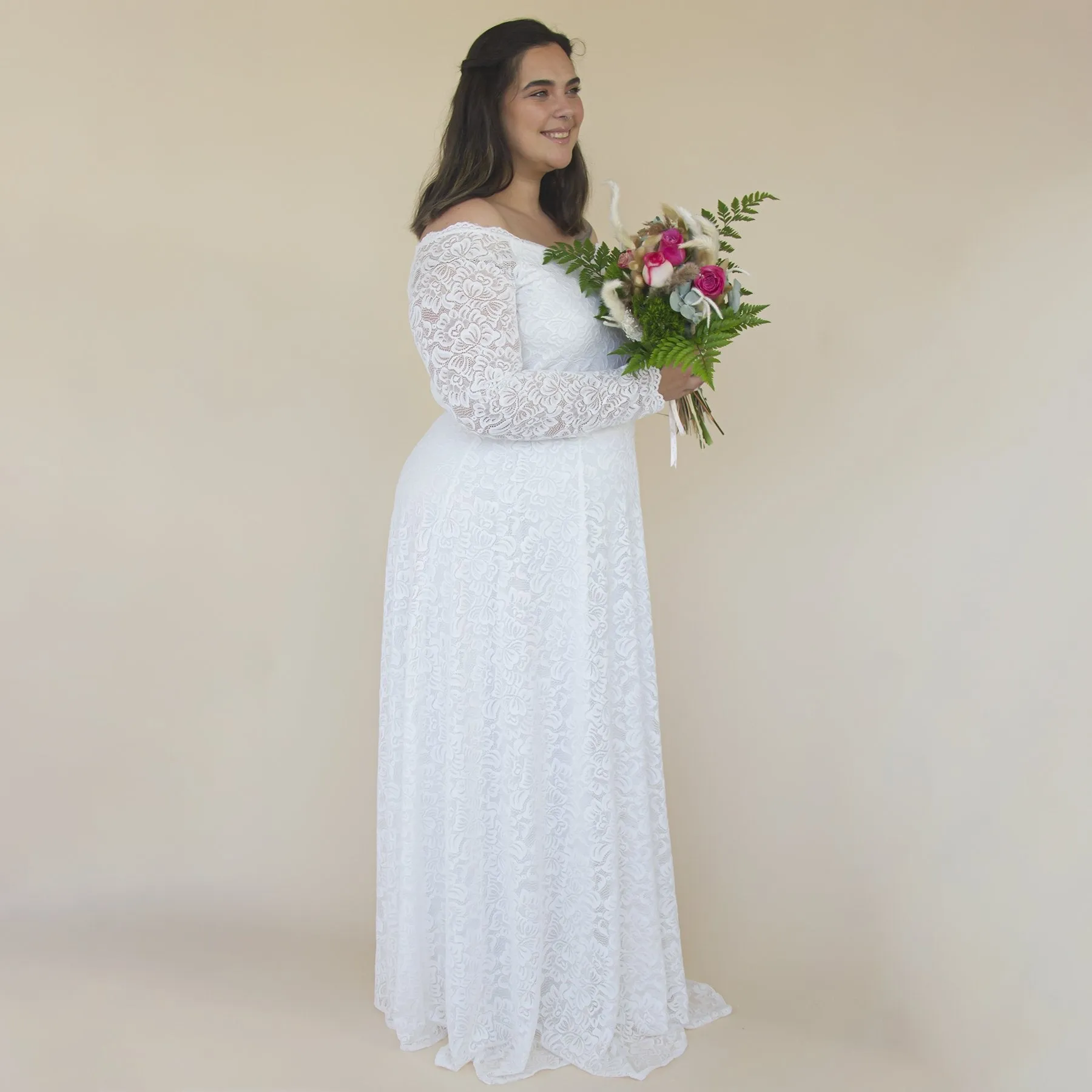 Curvy Lace Dress #1330