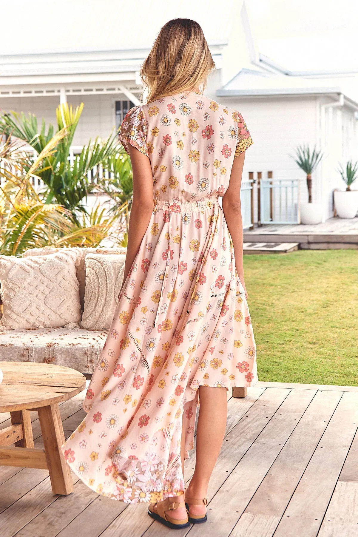 Daisies Print Asher Dress