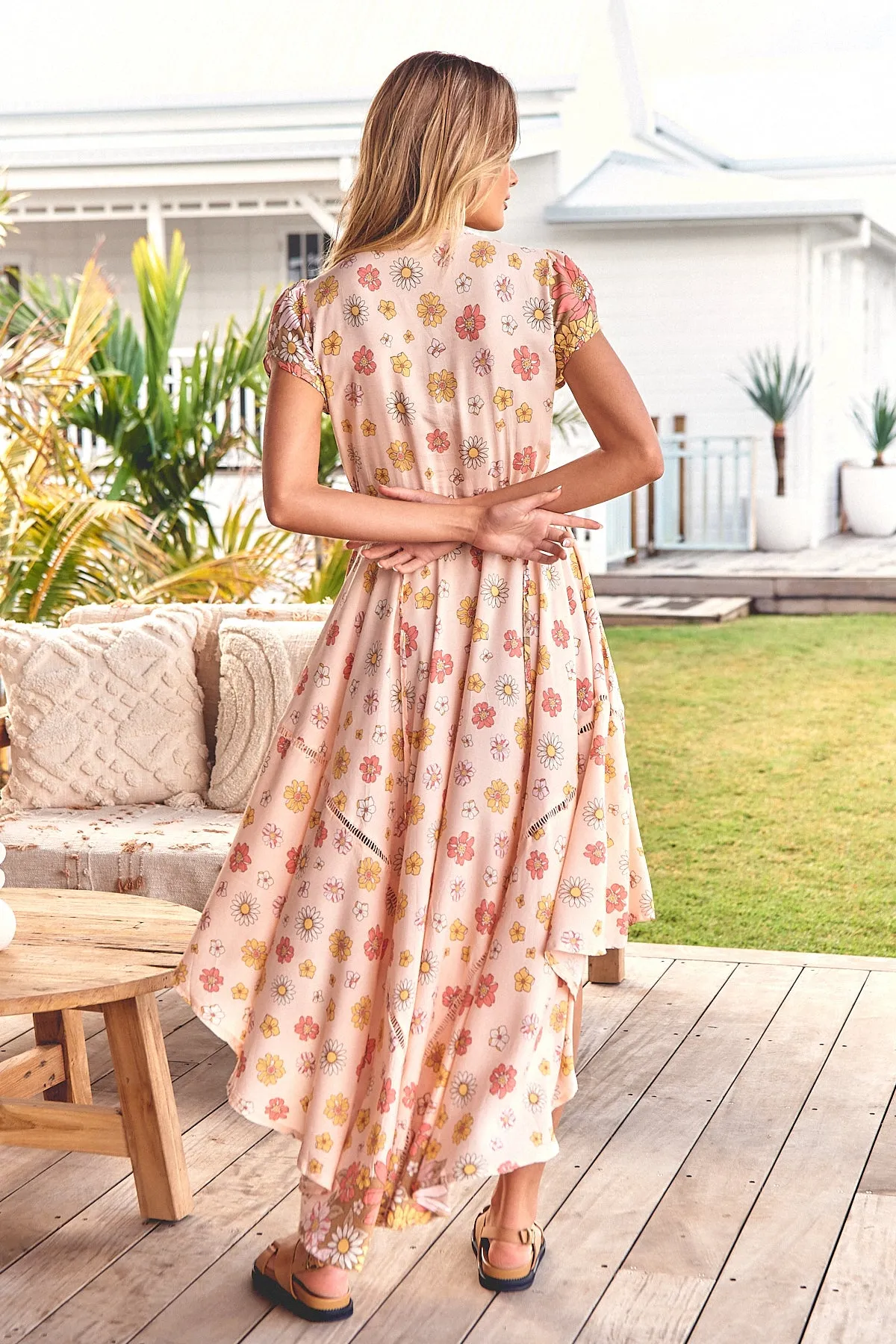 Daisies Print Asher Dress