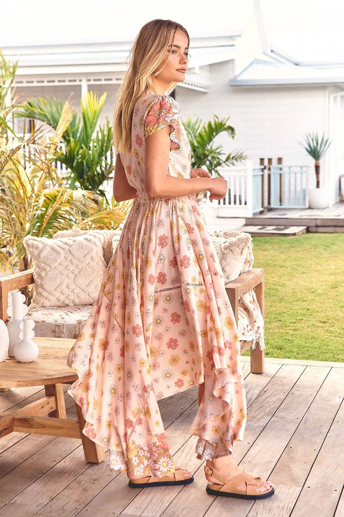 Daisies Print Asher Dress