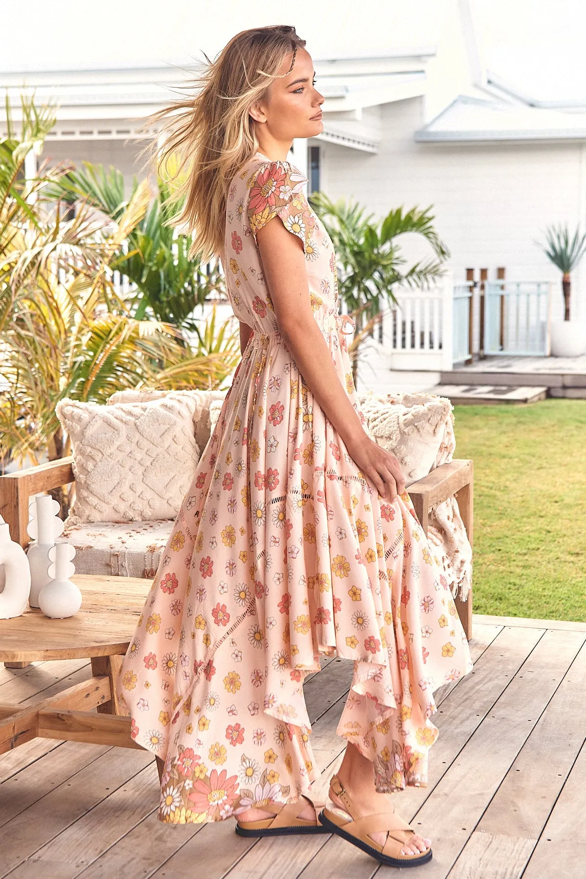 Daisies Print Asher Dress